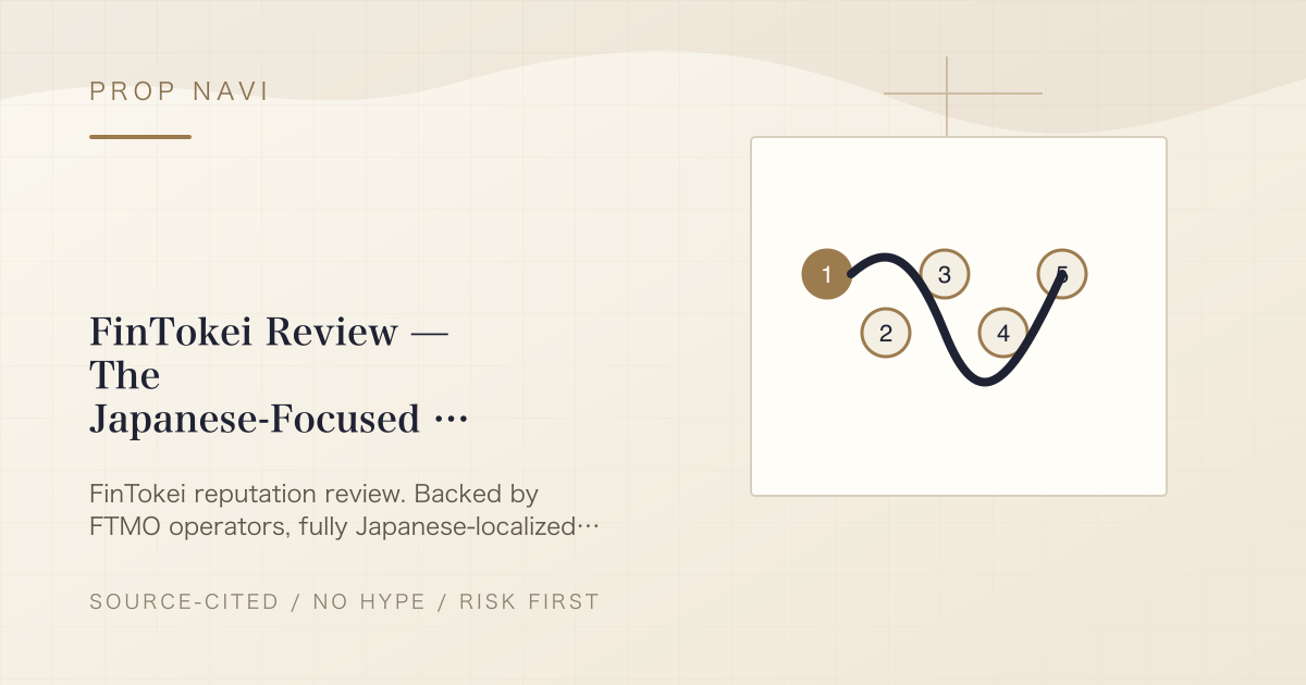 FinTokei Review — The Japanese-Focused Prop Firm