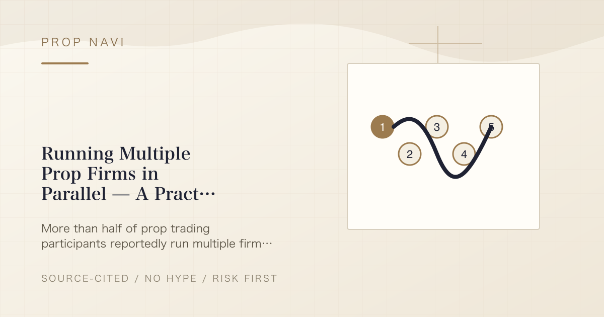 Running Multiple Prop Firms in Parallel — A Practical Guide
