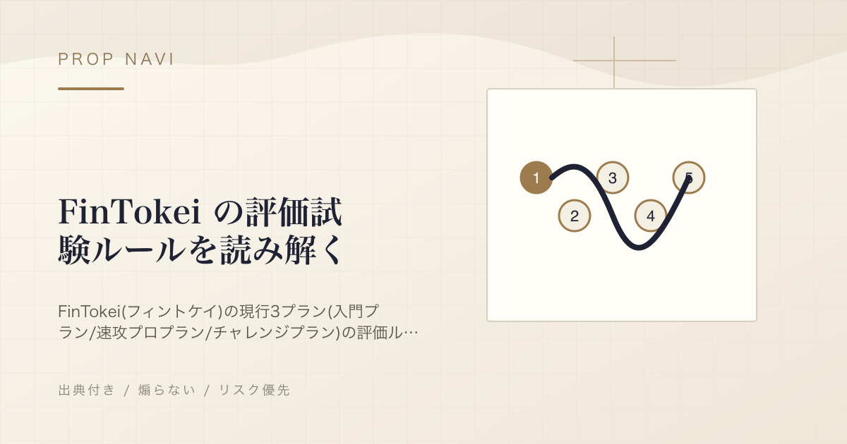 FinTokei の評価試験ルールを読み解く