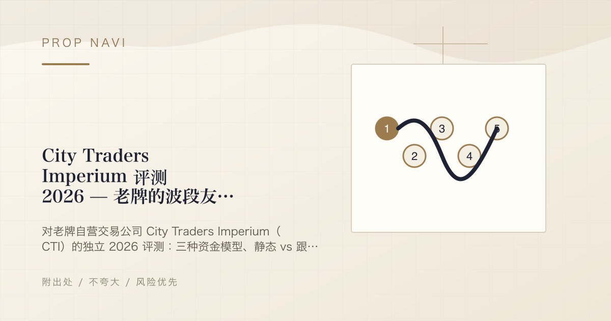 City Traders Imperium 评测 2026 — 老牌的波段友好型公司，实事求是地评估