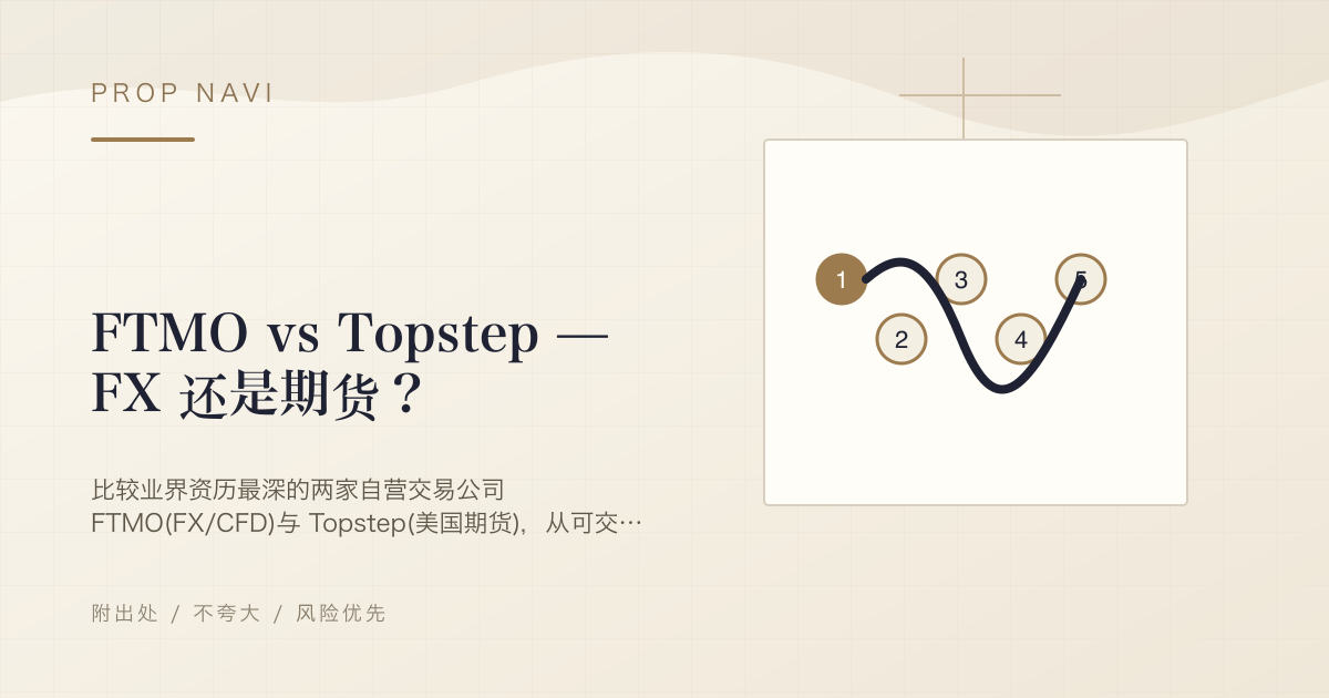 FTMO vs Topstep — FX 还是期货？