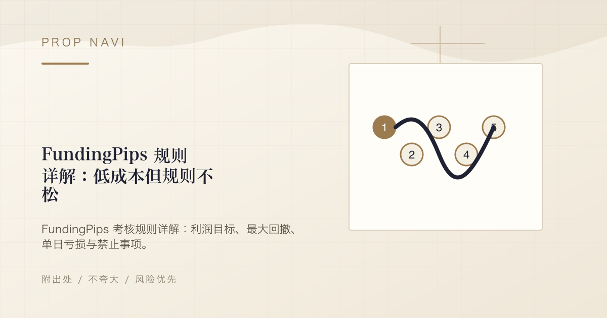 FundingPips 规则详解：低成本但规则不松