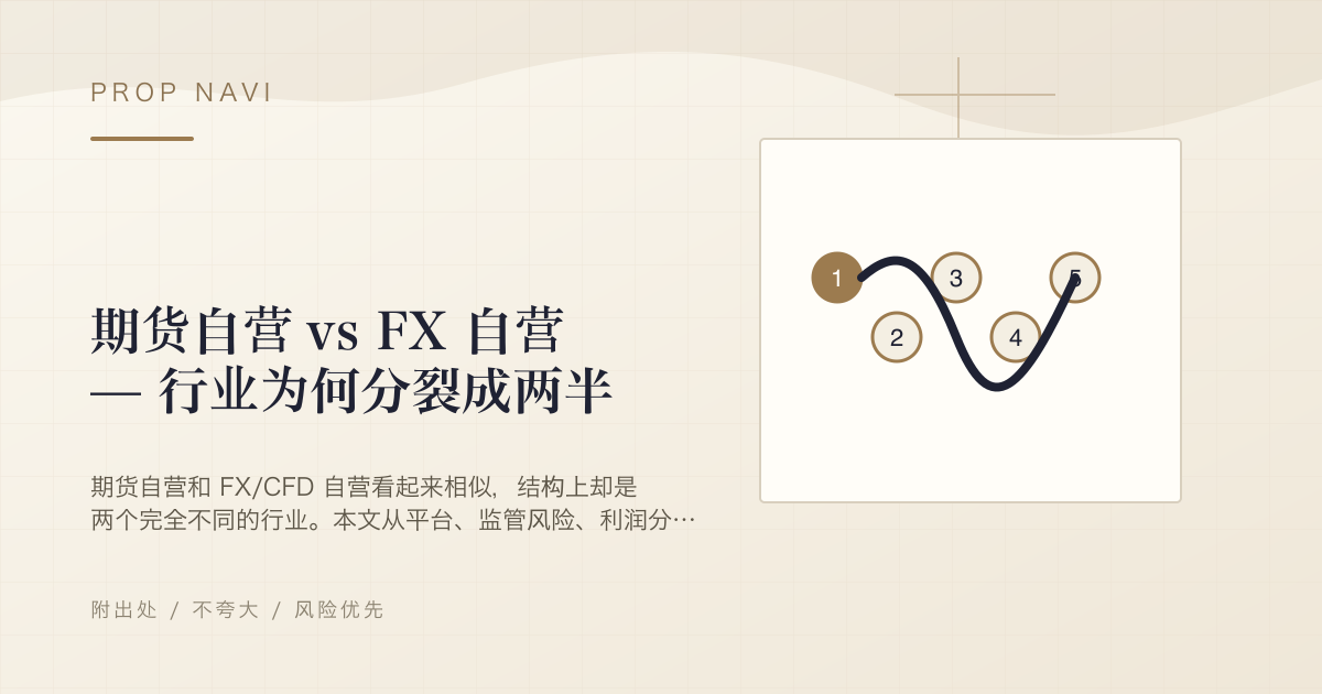 期货自营 vs FX 自营 — 行业为何分裂成两半