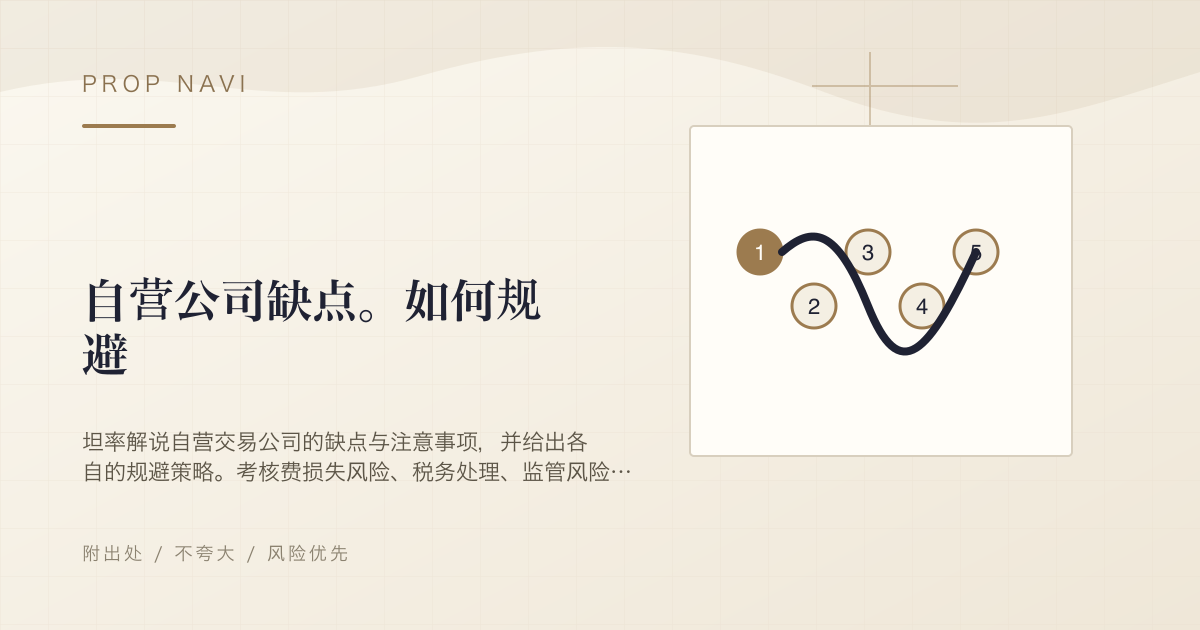 自营公司缺点。如何规避