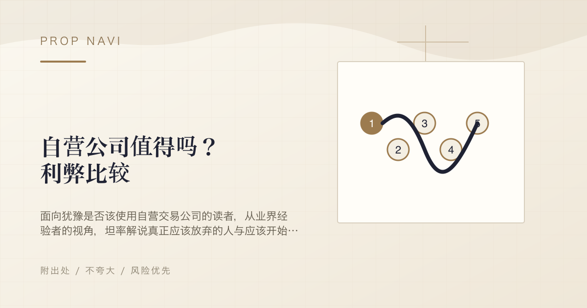 自营公司值得吗？ 利弊比较