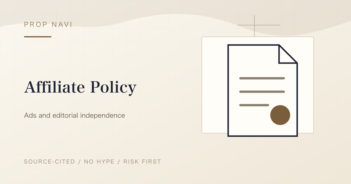 Affiliate Policy