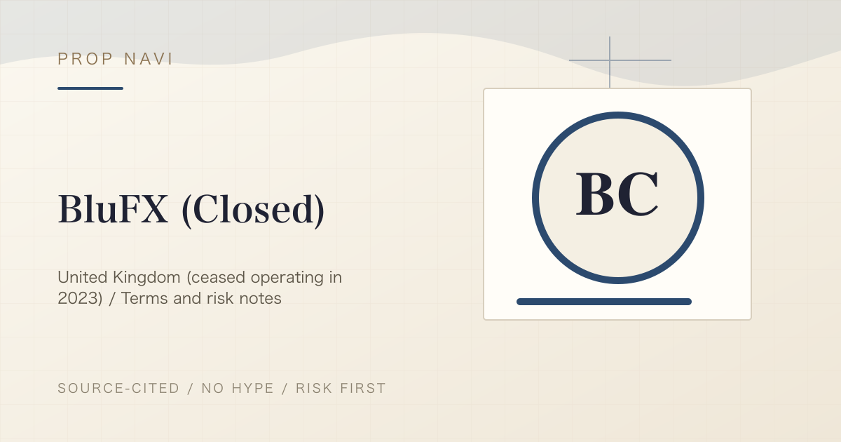 BluFX (Closed)