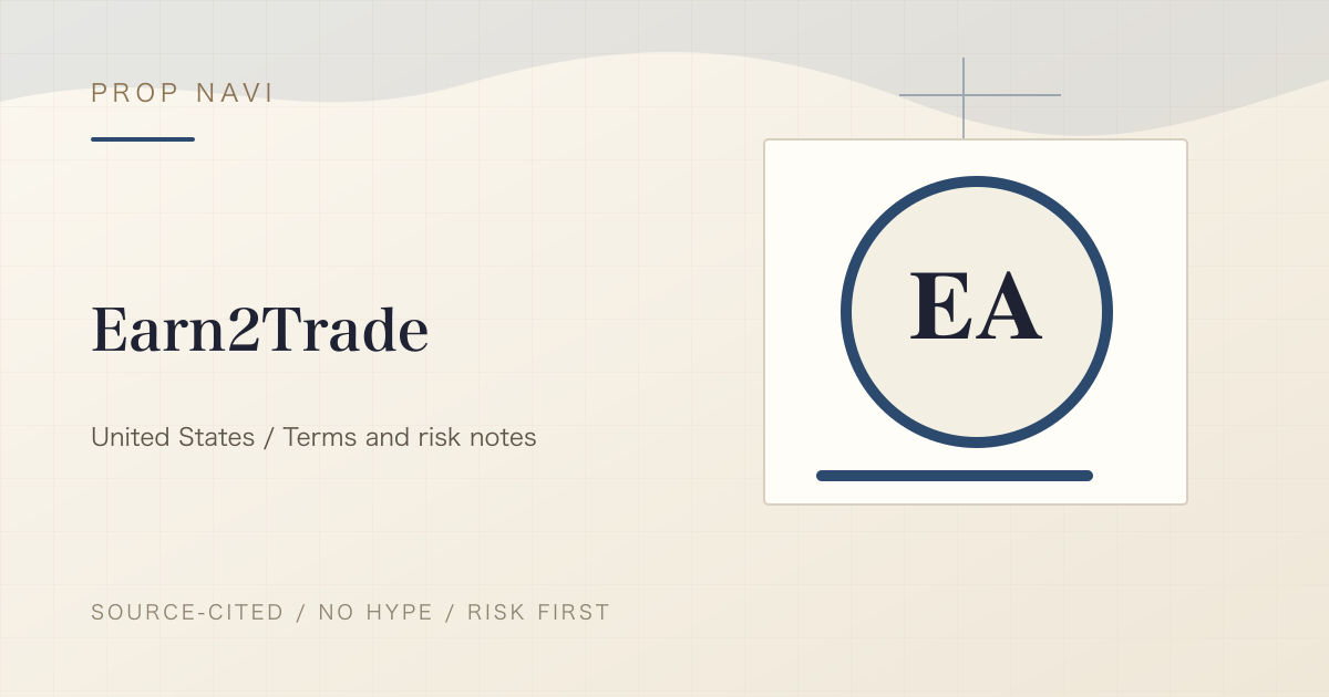 Earn2Trade