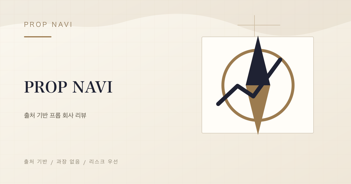 PROP NAVI — 프롭펌 비교